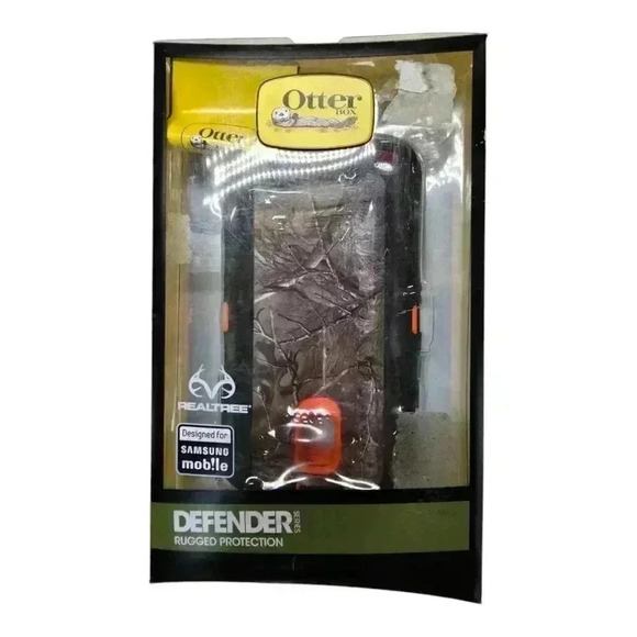 Otterbox READ Realtree Samsung Mobile Phone Case Defender Series Camouflage - Picture 1 of 16